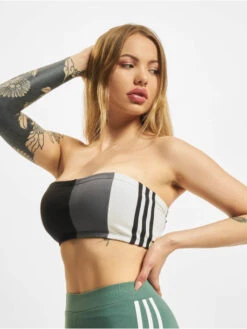 Adidas Originals Damen Top Tube In Schwarz