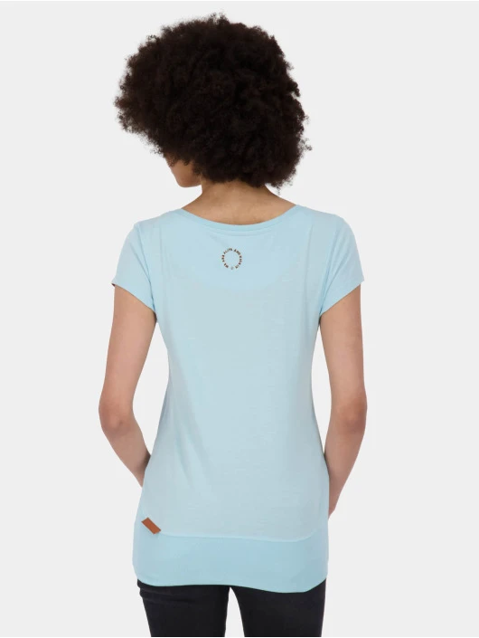 Damen T-Shirt Cocoak A In Blau 4 Damen T-Shirt Cocoak A In Blau – Bild 2