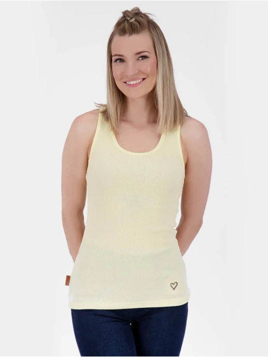 Damen Tank Tops Lisa In Gelb 3 Damen Tank Tops Lisa In Gelb