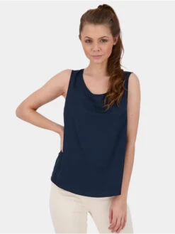Damen Top Giulia A In Blau