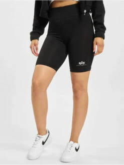 Alpha Industries Damen Shorts Basic Bike In Schwarz