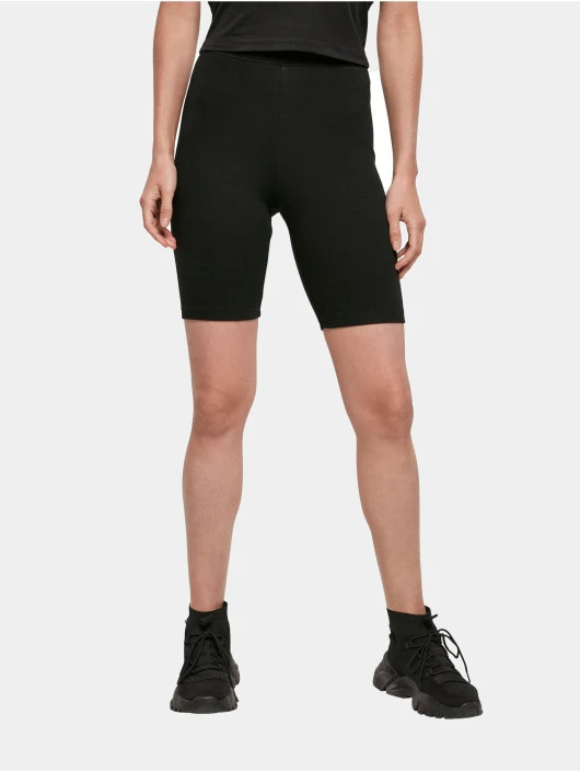 Build Your Brand Damen Shorts Ladies High Waist Cycle In Schwarz 3 Build Your Brand Damen Shorts Ladies High Waist Cycle In Schwarz