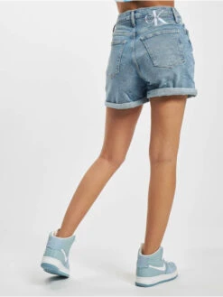 Calvin Klein Damen Shorts Mom In Blau -URBAN CLASSICS Verkäufe calvin klein shorts blau 970943 1