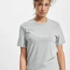 Calvin Klein Damen T-Shirt Crew Neck In Grau