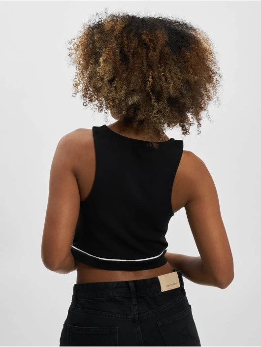 Calvin Klein Damen Top Fashion Racer Milano In Schwarz 4 Calvin Klein Damen Top Fashion Racer Milano In Schwarz – Bild 2