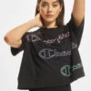 Champion Damen T-Shirt Multi Logo In Schwarz 2 Champion Damen T-Shirt Multi Logo In Schwarz -URBAN CLASSICS Verkäufe champion t shirt schwarz 877310