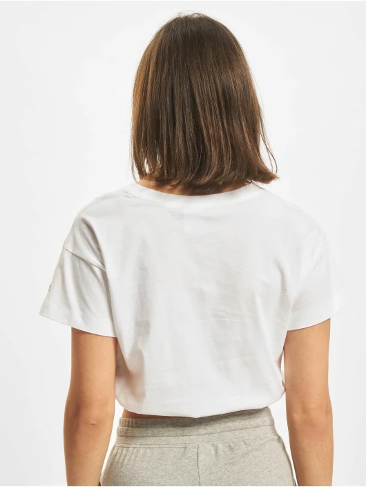 Champion Damen T-Shirt Crop In Weiß 4 Champion Damen T-Shirt Crop In Weiß – Bild 2