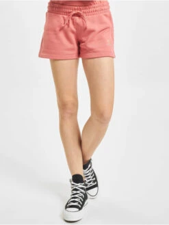 Converse Damen Shorts Star Chevron Ft Terracotta In Pink
