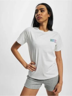 Converse Damen T-Shirt Exploration Team In Weiß