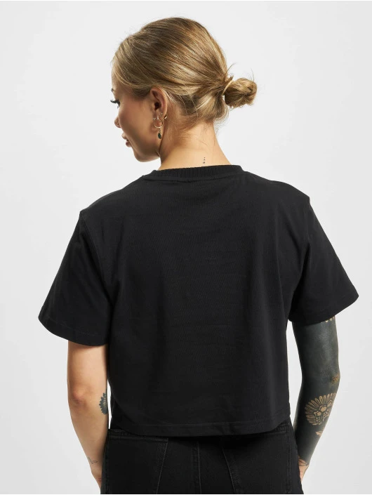 Ellesse Damen T-Shirt Elleyna Cropped In Schwarz 4 Ellesse Damen T-Shirt Elleyna Cropped In Schwarz – Bild 2