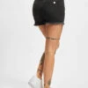 Freddy Damen Shorts Black Denim In Schwarz -URBAN CLASSICS Verkäufe freddy shorts schwarz 887158