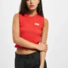 GCDS Damen Top Basic In Rot -URBAN CLASSICS Verkäufe gcds top rot 795555