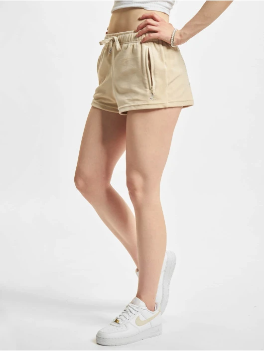 Juicy Couture Damen Shorts Velour Track In Beige 4 Juicy Couture Damen Shorts Velour Track In Beige – Bild 2