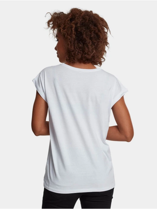 Damen T-Shirt Ladies Banksy In Weiß 4 Damen T-Shirt Ladies Banksy In Weiß – Bild 2