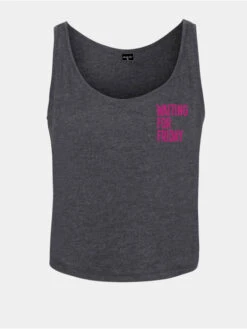 Mister Tee Damen Tank Tops Ladies Waiting For Friday Box In Grau