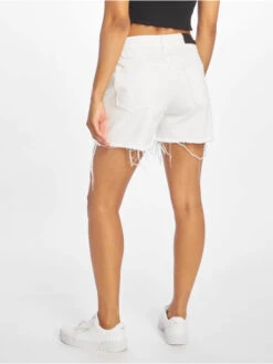 NA-KD Damen Shorts Raw Hem High Waist Denim In Weiß 5 NA-KD Damen Shorts Raw Hem High Waist Denim In Weiß -URBAN CLASSICS Verkäufe na kd shorts weiss 676797 1