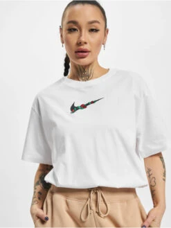 Nike Damen T-Shirt NSW Vday In Weiß