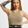Nike Damen Tank Tops Crop In Olive -URBAN CLASSICS Verkäufe nike tank tops olive 881453