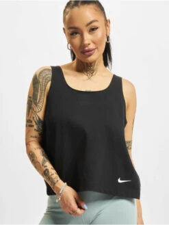 Nike Damen Tank Tops Jersey In Schwarz