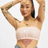 Nike Damen Top Air Pique Bandeau In Rosa -URBAN CLASSICS Verkäufe nike top rosa 903923