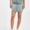 Noisy May Damen Rock NmAyla Nw Short Zip In Blau -URBAN CLASSICS Verkäufe noisy may rock blau 718005