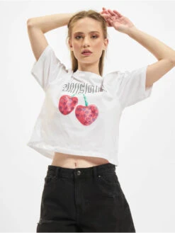 ONLY Damen T-Shirt Kita Fruit In Weiß