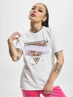 ONLY Damen T-Shirt Lucy Night In Weiß