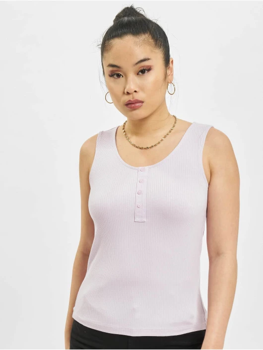 ONLY Damen Tank Tops OnlSimple Life Button In Violet 3 ONLY Damen Tank Tops OnlSimple Life Button In Violet
