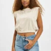 ONLY Damen Top OnlLisa Life Shoulderpad JRS In Beige -URBAN CLASSICS Verkäufe only top beige 830577