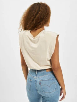 ONLY Damen Top OnlLisa Life Shoulderpad JRS In Beige -URBAN CLASSICS Verkäufe only top beige 830577 1