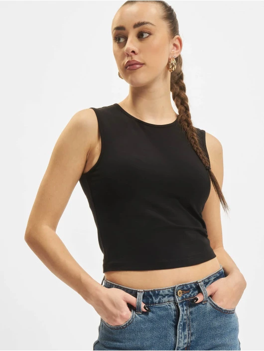 ONLY Damen Top Live Love Short In Schwarz 3 ONLY Damen Top Live Love Short In Schwarz