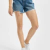 Pieces Damen Shorts PcAva Mid Waist Destroy In Blau -URBAN CLASSICS Verkäufe pieces shorts blau 752870