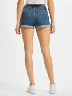 Damen Shorts Turn Up Denim In Blau -URBAN CLASSICS Verkäufe project x paris shorts blau 835128 1