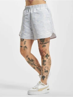 Puma Damen Shorts Classics Summer Resort Twill In Blau