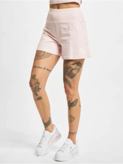 Puma Damen Shorts Waistband In Pink