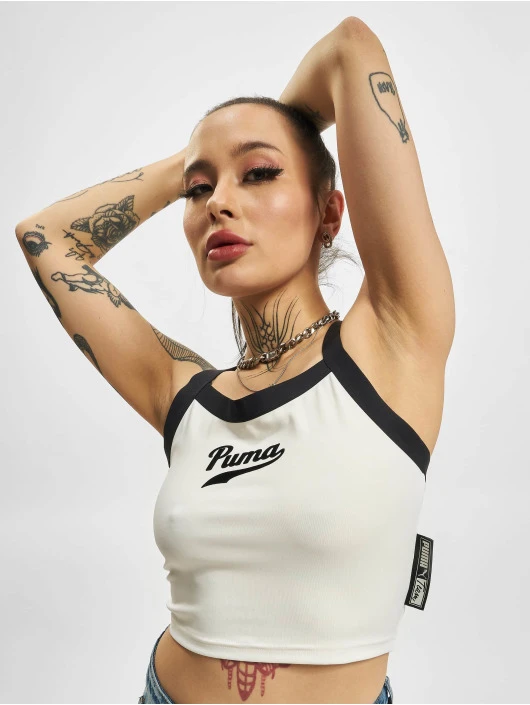 Puma Damen Tank Tops Team In Beige 3 Puma Damen Tank Tops Team In Beige