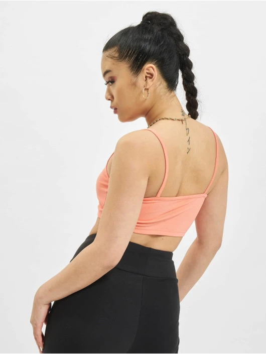 Reebok Damen Top Foundation Vector Small Logo In Orange 4 Reebok Damen Top Foundation Vector Small Logo In Orange – Bild 2