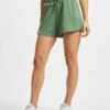 Damen Shorts Basic In Grün -URBAN CLASSICS Verkäufe rock angel shorts gruen 886301