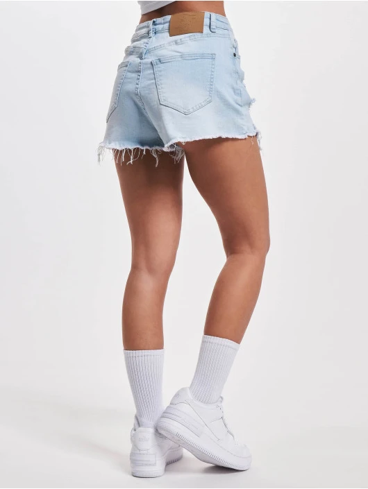 Damen Shorts Distressed Skinny In Blau 4 Damen Shorts Distressed Skinny In Blau – Bild 2