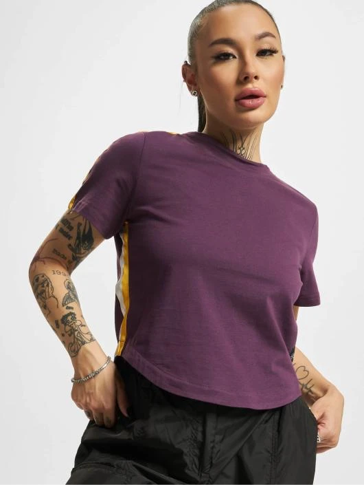 SIXTH JUNE Damen T-Shirt Shorty In Violet 3 SIXTH JUNE Damen T-Shirt Shorty In Violet