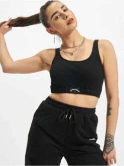 SIXTH JUNE Damen Top Gothic Letters In Schwarz