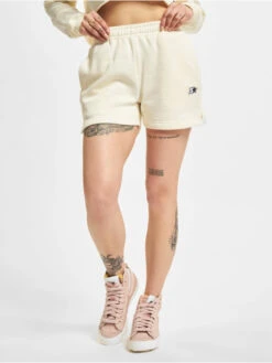 Starter Damen Shorts Ladies Essential In Beige