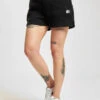 Starter Damen Shorts Ladies Essential In Schwarz -URBAN CLASSICS Verkäufe starter shorts schwarz 895011