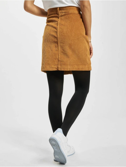 Damen Rock DOB Mini In Braun 3 Damen Rock DOB Mini In Braun – Bild 2