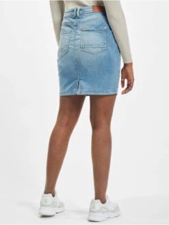 SUBLEVEL Damen Rock DOB 5 Pocket Zip Fly Destroyed In Blau -URBAN CLASSICS Verkäufe sublevel rock blau 909761 1