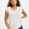 SUBLEVEL Damen T-Shirt Liva In Weiß -URBAN CLASSICS Verkäufe sublevel t shirt weiss 774362