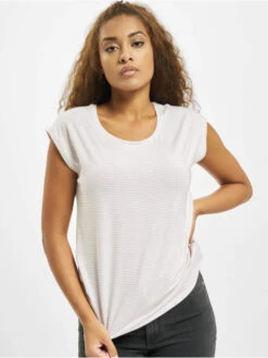 SUBLEVEL Damen T-Shirt Liva In Weiß