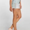 URBAN CLASSICS Damen Rock Lace Up Denim In Blau 2 URBAN CLASSICS Damen Rock Lace Up Denim In Blau -URBAN CLASSICS Verkäufe urban classics rock blau 475091
