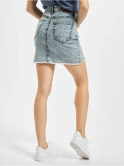 URBAN CLASSICS Damen Rock Ladies Denim In Blau 5 URBAN CLASSICS Damen Rock Ladies Denim In Blau -URBAN CLASSICS Verkäufe urban classics rock blau 750080 1