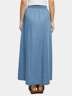 URBAN CLASSICS Damen Rock Ladies Long Wide Light Denim In Blau -URBAN CLASSICS Verkäufe urban classics rock blau 952264 1